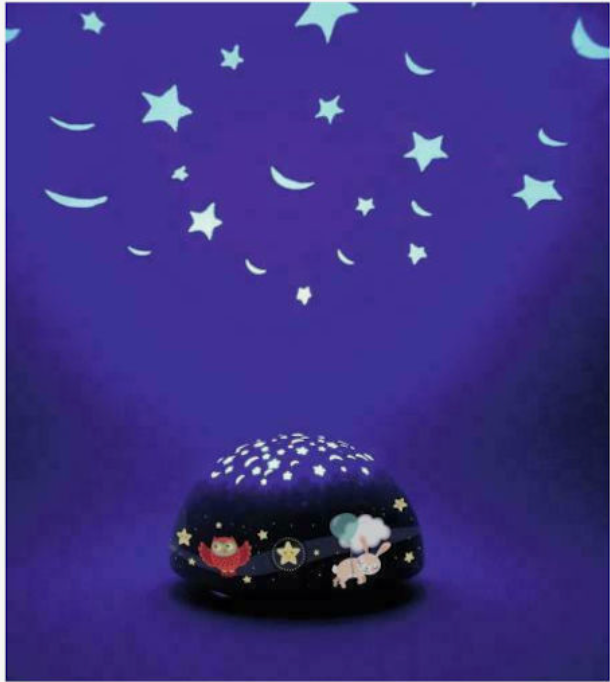 Moses Παιδικό Φωτιστικό Projector Αφής Έναστρος Ουρανός με Προβολή Αστεριών