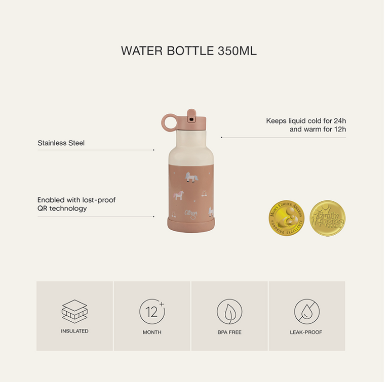 CITRON Water Bottle 350 ml - Unicorn
