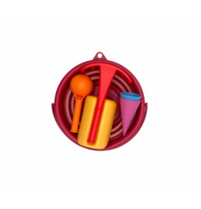 7in1 SAND TOYS - RED ΚΟΥΒΑΔΑΚΙ