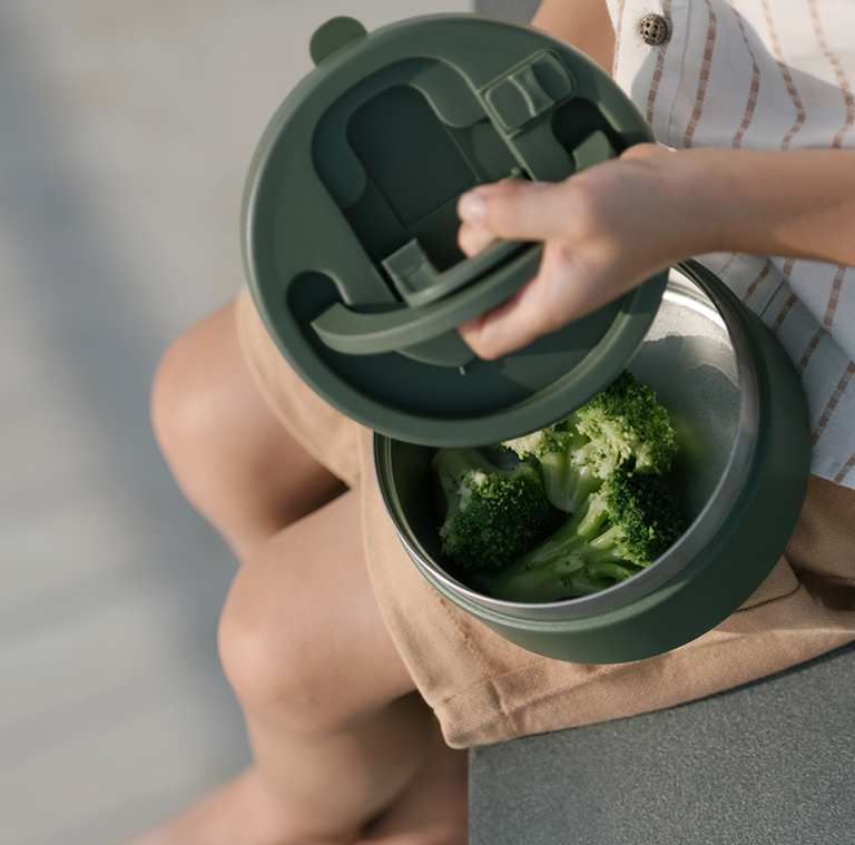 Food Jar 400 ml - Olive Green