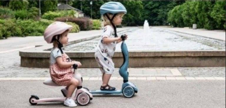 Scoot & Ride Ποδήλατο Ισορροπίας & Πατίνι 2 σε 1 HighWayKick 1 Forest