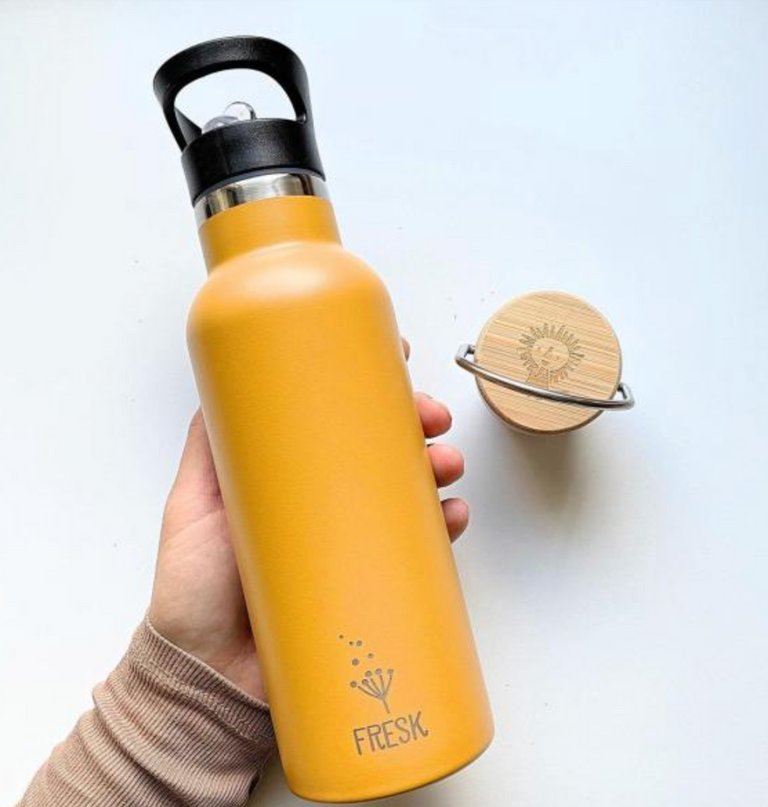 Fresk: Θερμός από ανοξείδωτο ατσάλι 500ml - Amber gold