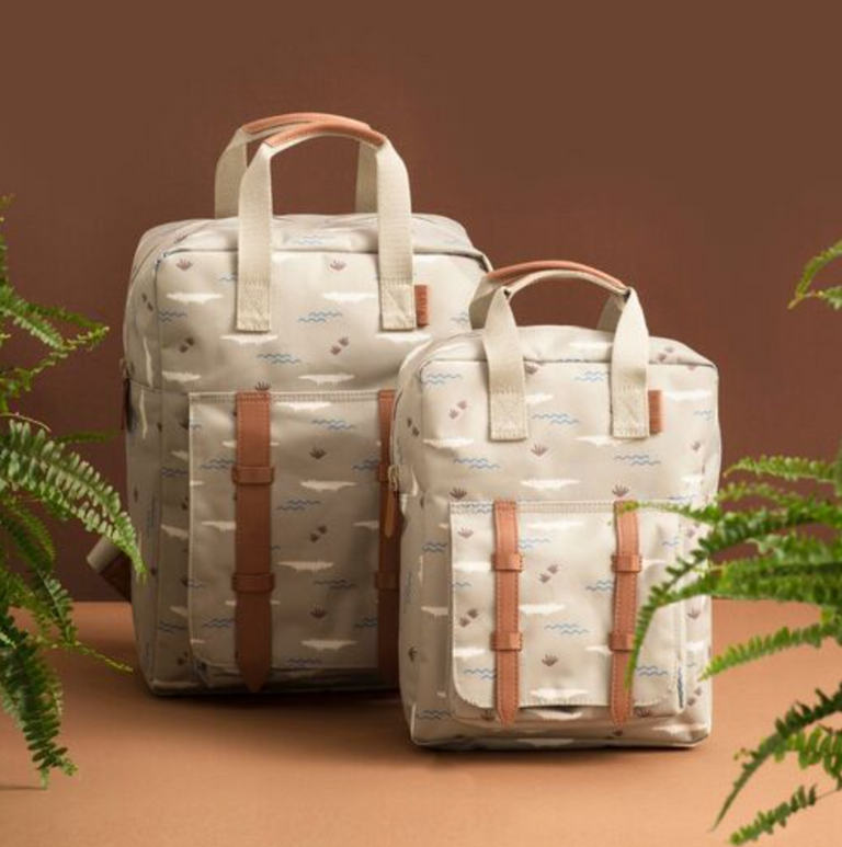 Fresk: Σακίδιο νηπίου πλάτης 36x26εκ. Crocodile Large