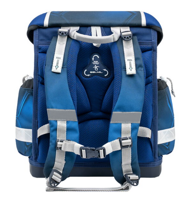 ΤΣΑΝΤΑ ΔΗΜΟΤΙΚΟΥ ΠΛΑΤΗΣ CLASSY BELMIL ΜΠΑΛΑ ΜΠΛΕ