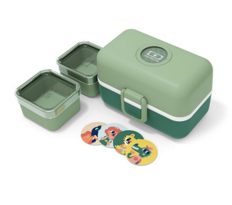 800ml Δοχείο Φαγητού Monbento MB Tresor (PP) - Green Forest
