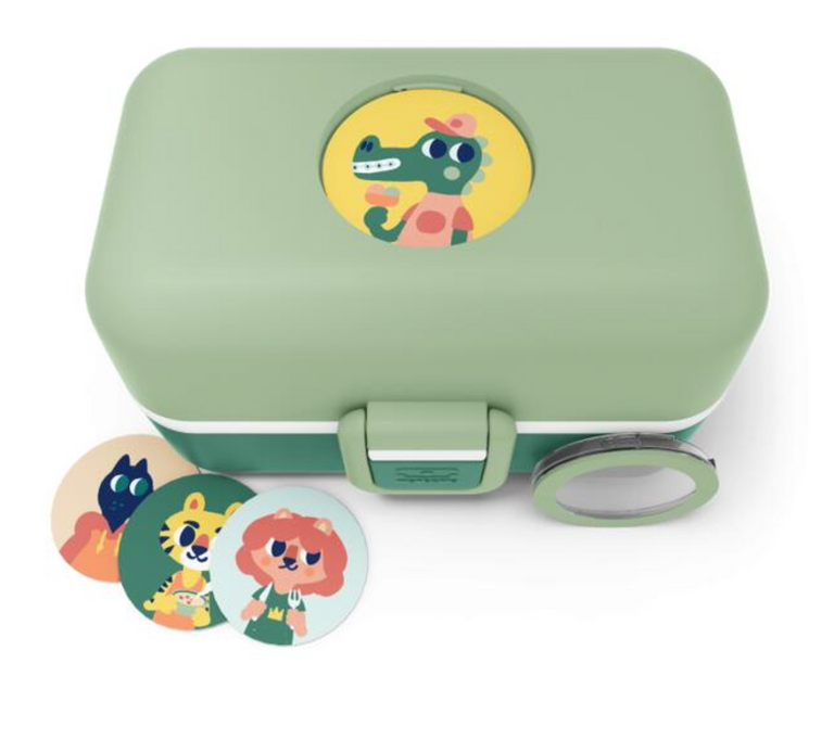 800ml Δοχείο Φαγητού Monbento MB Tresor (PP) - Green Forest