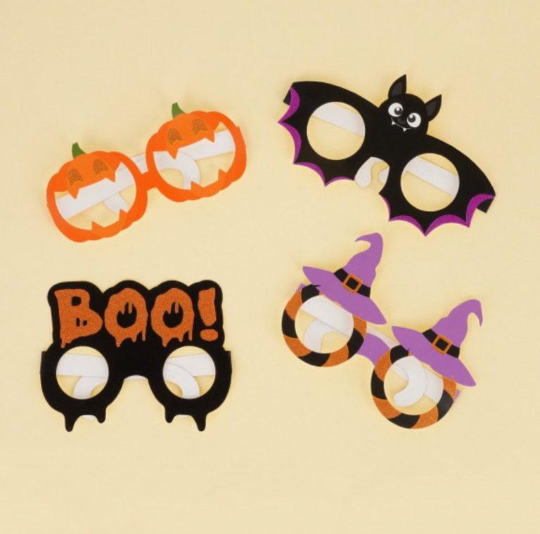 ΣΕΤ 8 HALLOWEEN ΧΑΡΤΙΝΑ ΓΥΑΛΙΑ LEGAMI - HALLOWEEN-THEMED PAPER PARTY