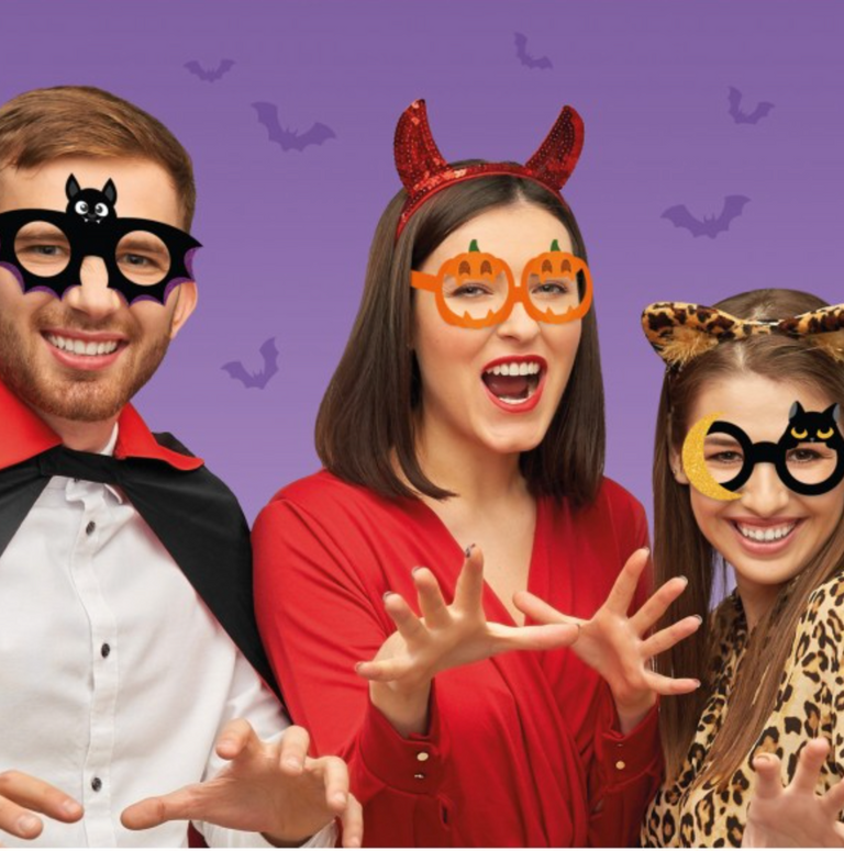 ΣΕΤ 8 HALLOWEEN ΧΑΡΤΙΝΑ ΓΥΑΛΙΑ LEGAMI - HALLOWEEN-THEMED PAPER PARTY