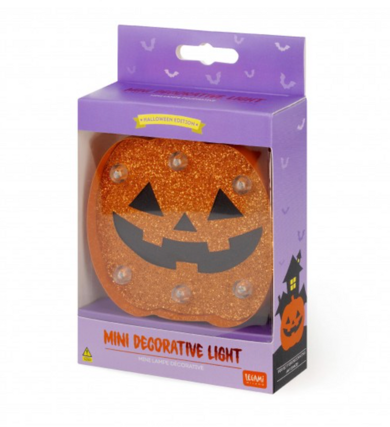 LEGAMI ΜΙΝΙ ΔΙΑΚΟΣΜΗΤΙΚΑ ΦΩΤΑΚΙΑ ΣΕ ΚΟΛΟΚΥΘΑ - HALLOWEEN EDITION MINI DECORATIVE LIGHTS - PUMPKIN