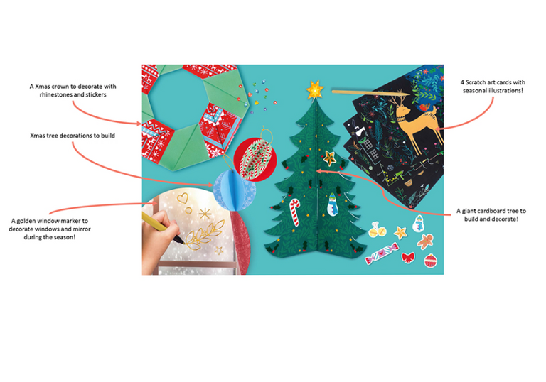 My Artistic Kit - My 10 Christmas Activities AUZOU