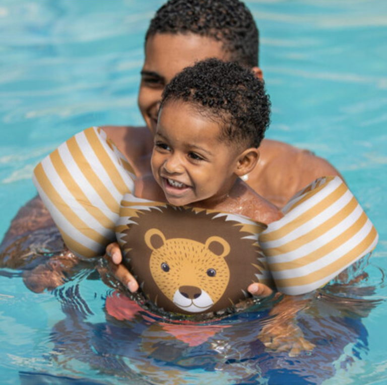 Swim Essentials: Μπρατσάκια με έξτρα θωρακική ενίσχυση για παιδιά ηλικίας 2-6 ετών - "Lion"