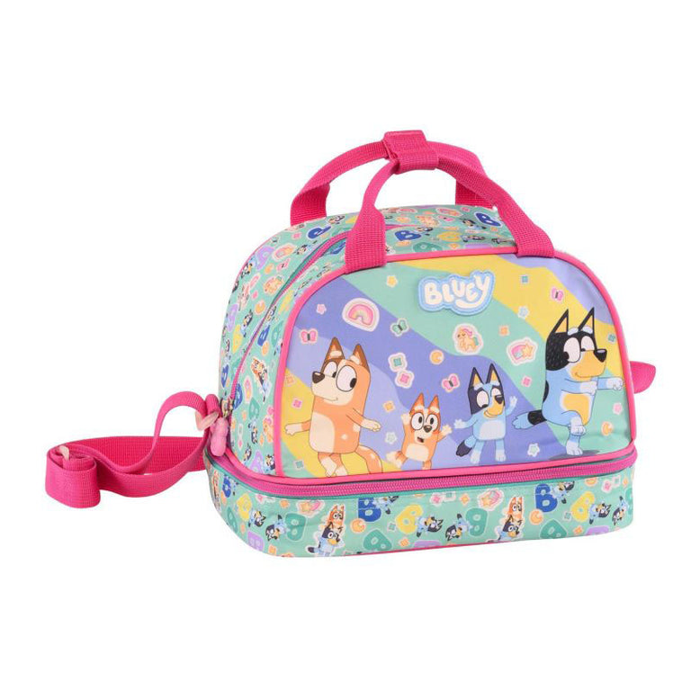 ΤΣΑΝΤΑΚΙ ΦΑΓΗΤΟΥ STICKERS RAIN BLUEY GRAFFITI