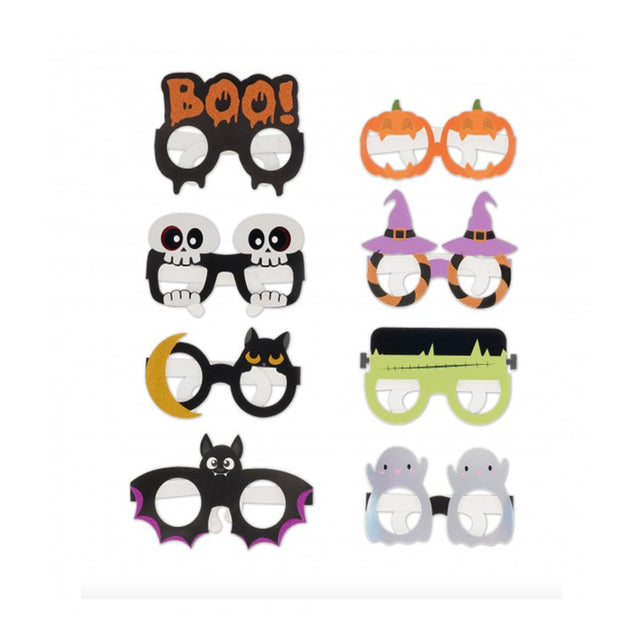 ΣΕΤ 8 HALLOWEEN ΧΑΡΤΙΝΑ ΓΥΑΛΙΑ LEGAMI - HALLOWEEN-THEMED PAPER PARTY