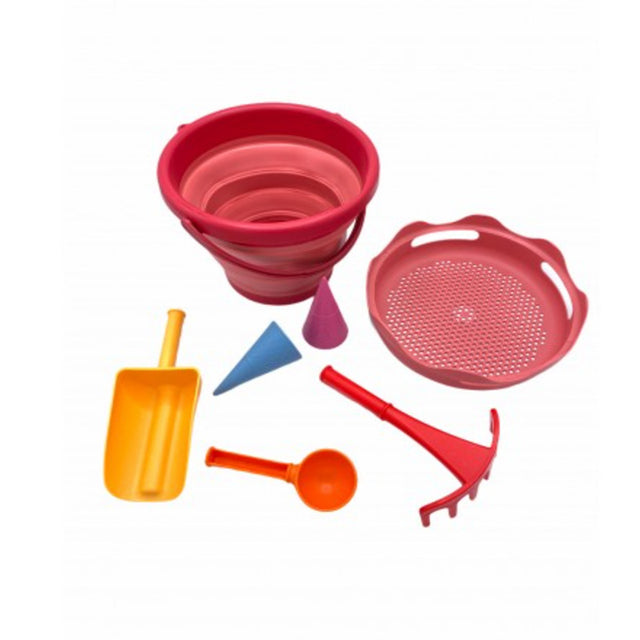 7in1 SAND TOYS - RED ΚΟΥΒΑΔΑΚΙ