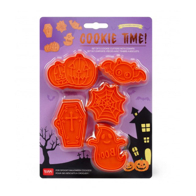 ΦΟΡΜΕΣ ΚΟΠΗΣ ΜΠΙΣΚΟΤΩΝ ΜΕ ΘΕΜΑ HALLOWEEN LEGAMI COOKIE CUTTERS ΣΕΤ 5 ΔΙΑΦΟΡΕΤΙΚΑ ΣΧΕΔΙΑ