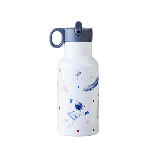 Παιδικό θερμό Bioloco Καλαμάκι/Πώμα διάστημα 350ml