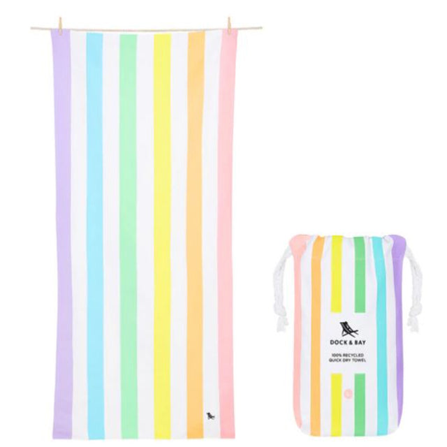 Dock & Bay: Πετσέτα θαλάσσης Quickdry Summer - Unicorn Waves Microfiber