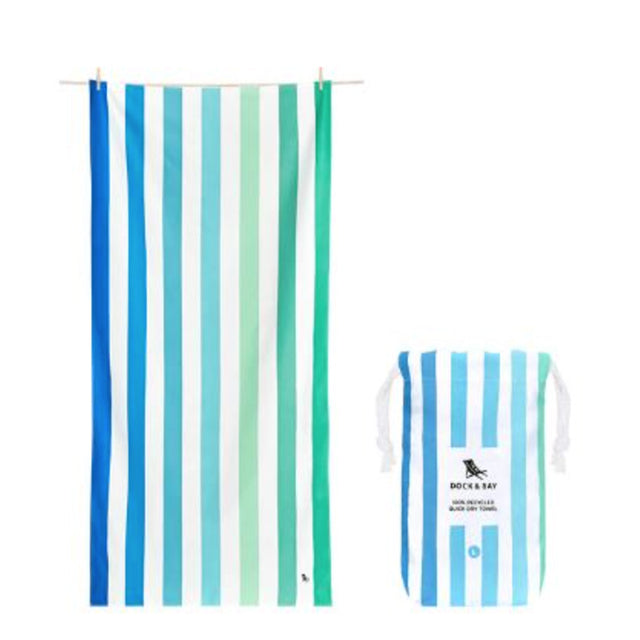 Dock & Bay: Πετσέτα θαλάσσης Quickdry Summer - Endless River Microfiber