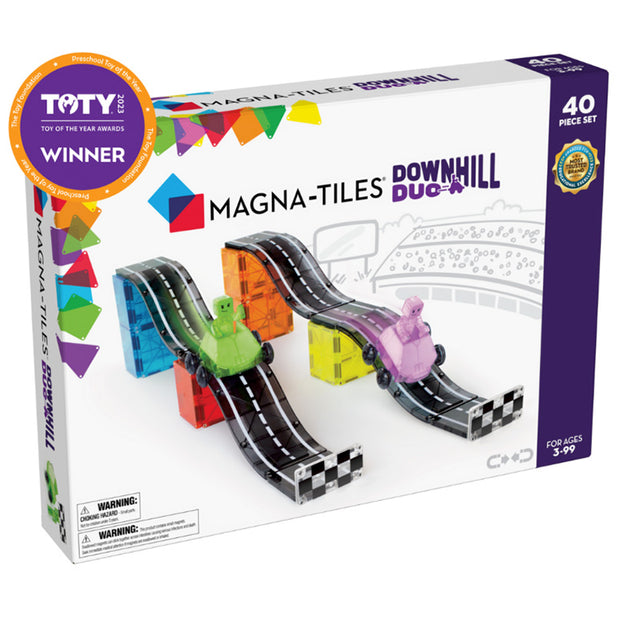 MAGNA-TILES Μαγνητικό Παιχνίδι 40 κομματιών Downhill Duo