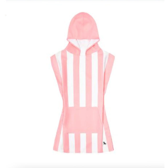 Dock & Bay: Παιδικό πόντσο Quickdry - Malibu Pink Microfiber 4-7