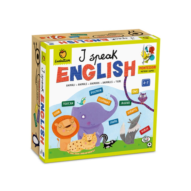 I Speak English - Animals - Montessori Method Games