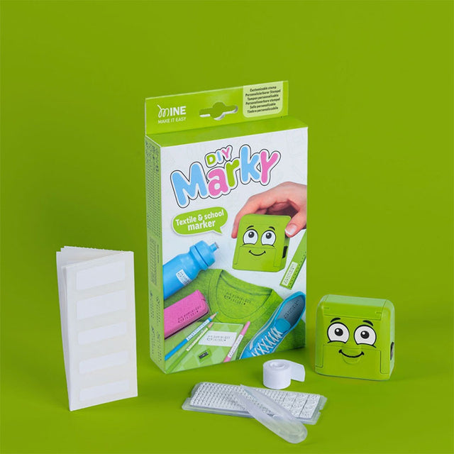 COLOP Arts & Crafts Σφραγίδα Υφασμάτων & τάπερ DIY Marky - Green