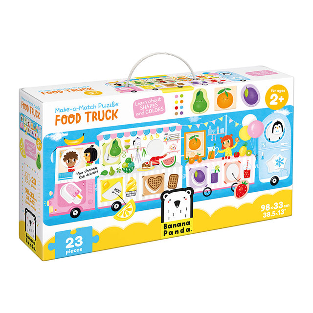 Make-a-Match Puzzle Food Truck BANANA PANDA