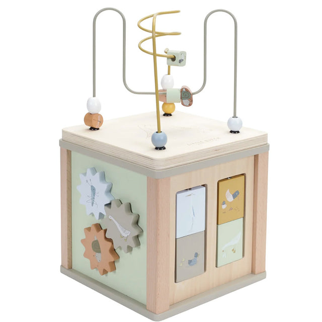 LITTLE DUTCH. Ξύλινος κύβος δραστηριοτήτων με προγραφή Little Goose