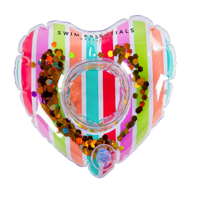 Swim Essentials: Φουσκωτή ποτηροθήκη - "Rainbow Heart"