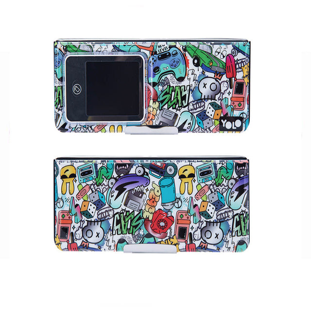 RETRO LCD- BLACK GRAFFITI