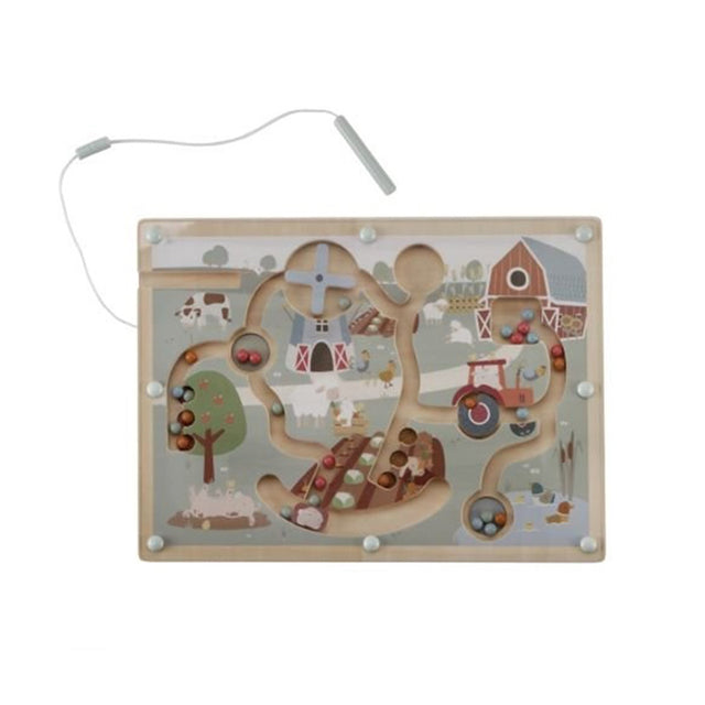 Magnetic maze Little Farm LITTLE DUTCH