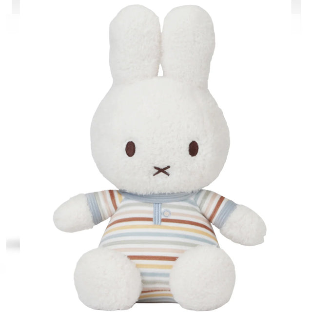 LITTLE DUTCH Υφασμάτινη κούκλα Miffy Vintage Sunny Stripes 60cm