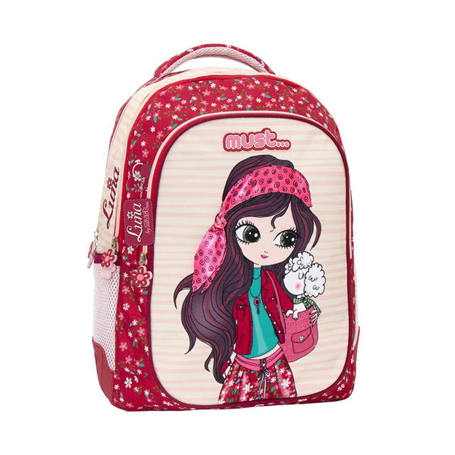 ΣΧΟΛΙΚΗ ΤΣΑΝΤΑ ΠΛΑΤΗΣ ΔΗΜΟΤΙΚΟΥ MUST LUNA 3 ΘΗΚΕΣ