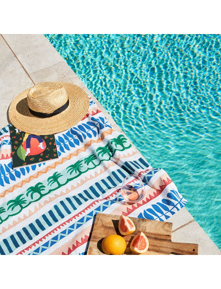 Dock & Bay: Πετσέτα θαλάσσης Quickdry - Palm Beach