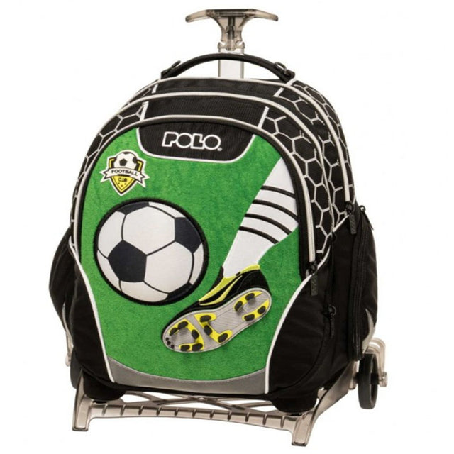 ΣΧΟΛΙΚΗ ΤΣΑΝΤΑ POLO TROLLEY REEL ΜΕ ΑΠΟΣΠΩΜΕΝΟ ΜΗΧΑΝΙΣΜΟ ΠΟΥ ΜΕΤΑΤΡΕΠΕΤΑΙ ΣΕ ΣΑΚΙΔΙΟ - FOOTBALL (ΠΟΔΟΣΦΑΙΡΟ) 901054-8346