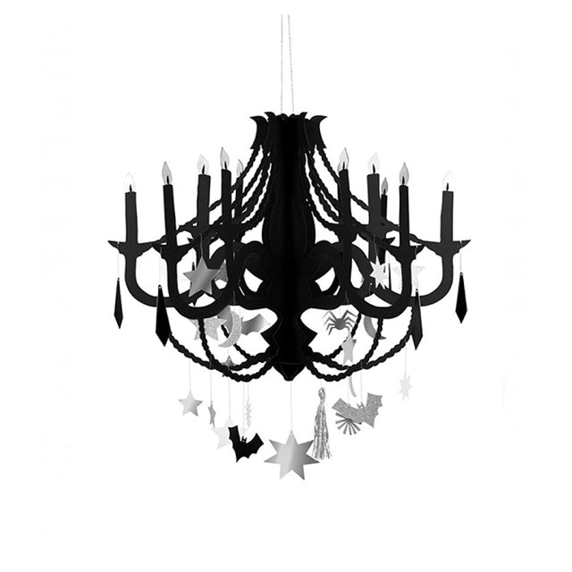 Διακοσμητικός Πολυέλαιος Black Paper Chandelier meri meri