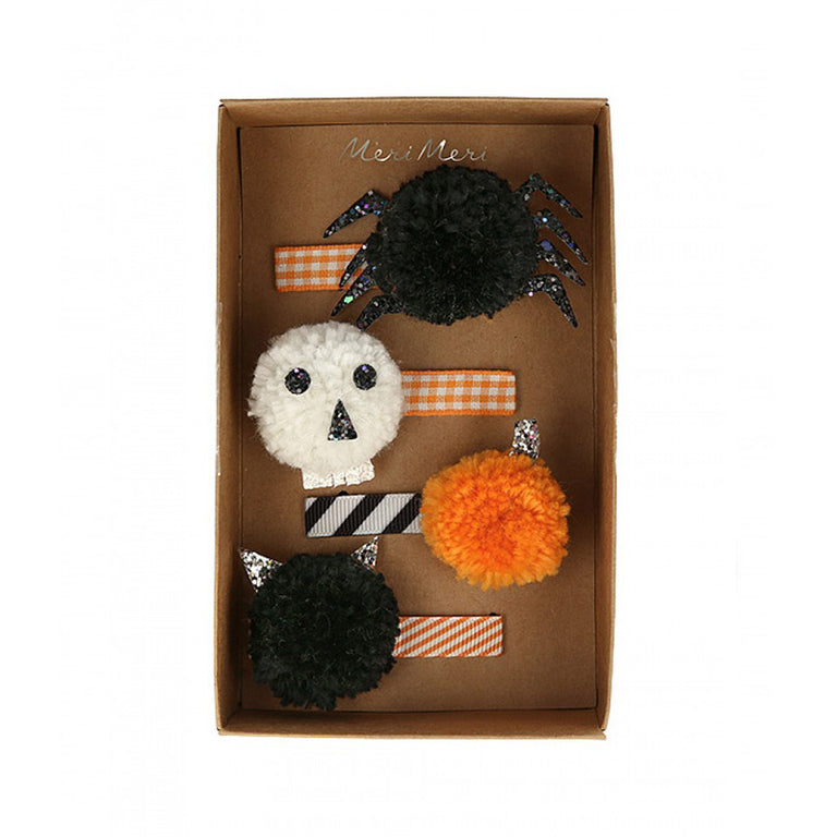 Meri Meri Κλιπ Μαλλιών Halloween Pompom