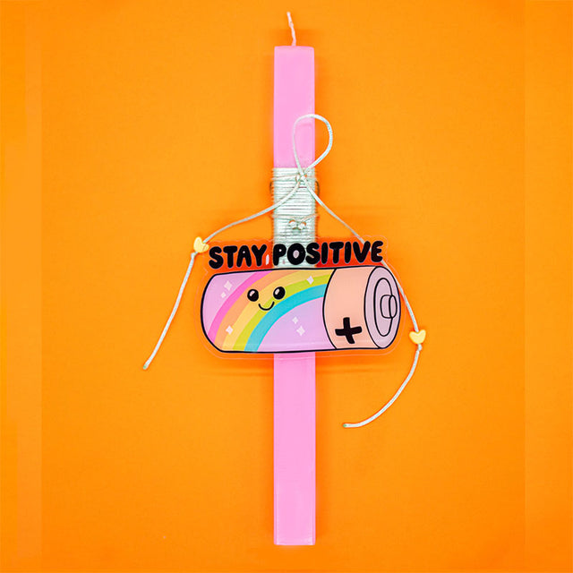 ΛΑΜΠΑΔΑ STAY POSITIVE KIDDOZ