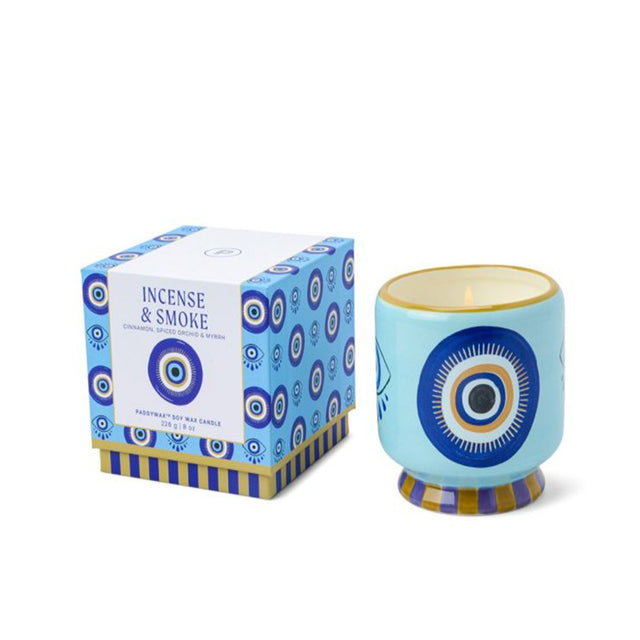 dopo Κεραμικό κερί σόγιας, Incense & Smoke 226gr Eye - Paddywax