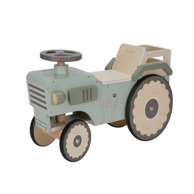 Little Dutch Ξύλινο τρακτέρ με 4 ρόδες Little Farm