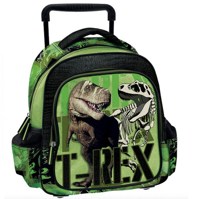 ΣΧΟΛΙΚΗ ΤΣΑΝΤΑ TROLLEY ΝΗΠΙΟΥ GRAFFITI DINOSAUR