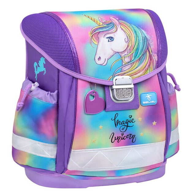 ΤΣΑΝΤΑ ΔΗΜΟΤΙΚΟΥ ΠΛΑΤΗΣ CLASSY BELMIL UNICORN RAINBOW