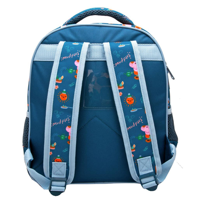 ΣΧΟΛΙΚΗ ΤΣΑΝΤΑ ΠΛΑΤΗΣ ΝΗΠΙΟΥ PEPPA GEORGE PIG MUDPIES MUST 2 ΘΗΚΕΣ