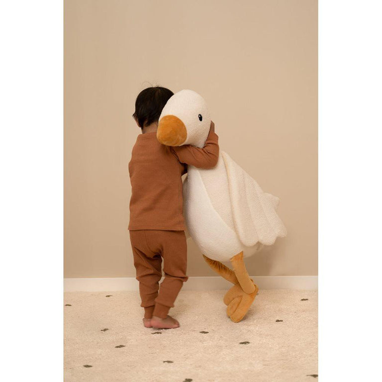 LITTLE DUTCH Υφασμάτινο κουκλάκι-γίγας Little Goose 60 εκ.