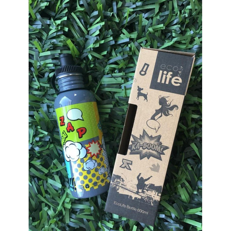 ΑΝΟΞΕΙΔΩΤΟ ΜΠΟΥΚΑΛΙ ECOLIFE COMICS 600ml - Δώρα - Ίαμβος