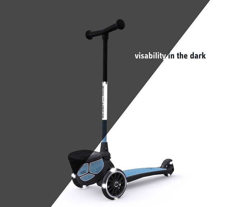 Scoot & Ride Παιδικό Πατίνι HighWayKick 2 Lifestyle Reflective Steel
