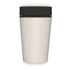 CIRCULAR CUP ΠΟΤΗΡΙ ΜΑΥΡΟ ΑΣΠΡΟ 340ml