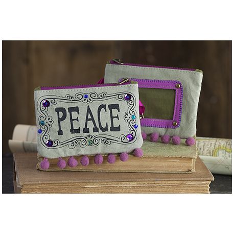 ΠΟΡΤΟΦΟΛΙ ΠΛΑΚΕ NATURAL LIFE PEACE - Δώρα - Ίαμβος