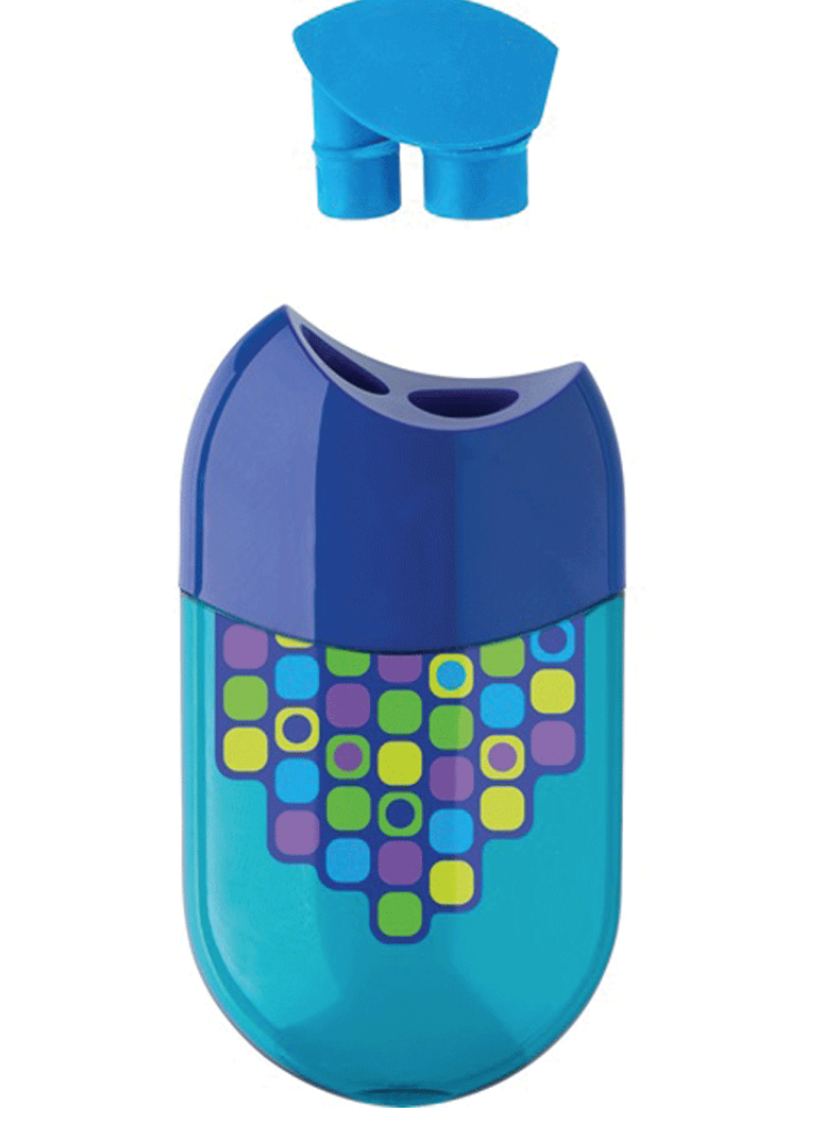 FABER CASTELL 183530 ΞΥΣΤΡΑ ΔΙΠΛΗ ΜΕ ΓΟΜΑ - Σχολικά είδη - Ίαμβος