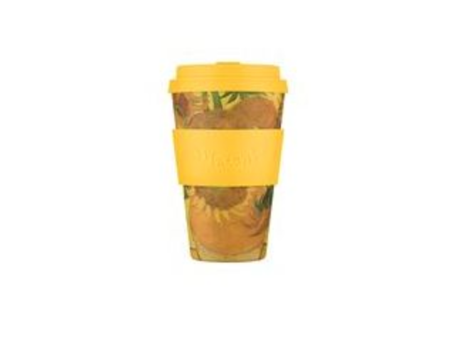 ΟΙΚΟΛΟΓΙΚΟ ΠΟΤΗΡΙ ECOFFEE ΜΕ ΚΑΠΑΚΙ SUNFLOWERS (VAN GOHG) 400ml